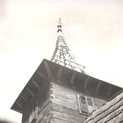 Velika Mlaka - Kapela sv. Barbare, zvonik