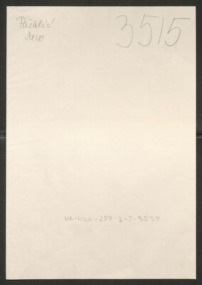 Pašalić, Savo, 1905. Policijski karton