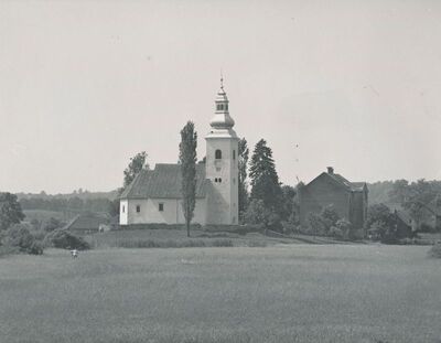 Sveti Petar Mrežnički (Duga Resa) - Župna crkva sv. Petra, pogled sa sjevera
