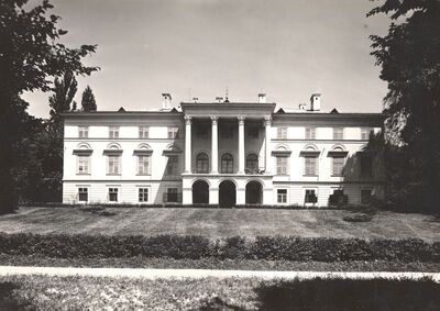 Januševec - Dvorac Januševec, glavno pročelje