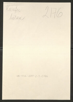 Kaufer, Milka, 9.11.1922. Policijski karton