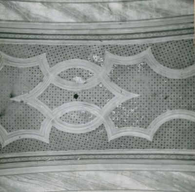 Gradec - Crkva Ranjenog Isusa, detalj stropa lađe