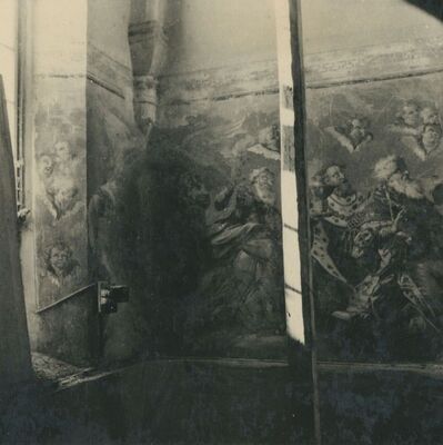 Lepoglava - Župna crkva, freska u koru