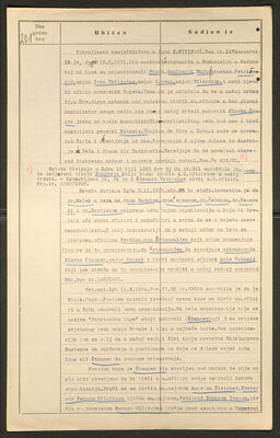 Štancer, Vatroslav, 23.7.1872. Policijski karton