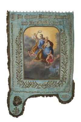 Zastava Društva zidara, tesara i crijepopokrivača