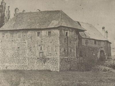 Ribnik - Stari grad, bočno i ulazno pročelje