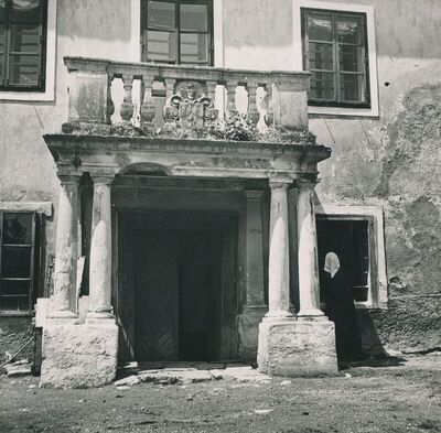 Zagorska Sela - Galjufov dvorac, vanjština, detalj