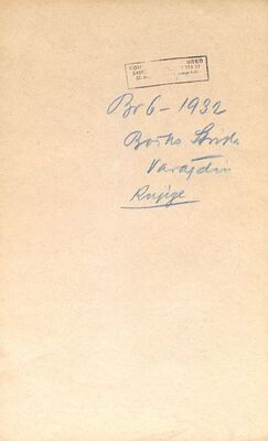 Boško Strika, Varaždin, povrat knjige