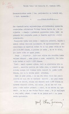 Hum Košnički (Desinić) - Dvor Veliki Tabor