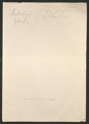 Mudražija, Gertruda, 6.2.1914. Policijski karton