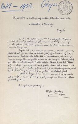 Većeslav Henneberg, istraživanje ličkih gradina