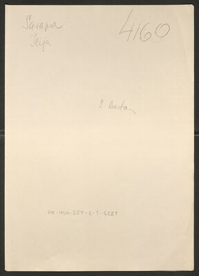 Sarapa, Ilija, 11.1.1880. Policijski karton