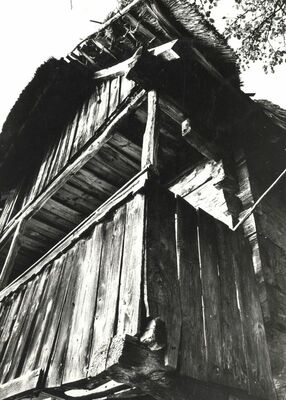 Martinski Vrh (Ribnik) - Tradicijska kuća, južno pročelje