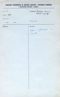 Erdovec (Križevci) - očuvanje drvene kapele sv. Katarine na groblju