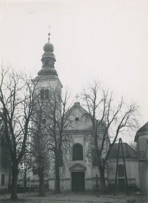 Sveti Križ Začretje - Župna crkva sv. Križa, vanjština