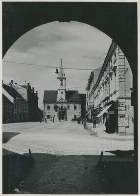 Varaždin - glavni trg, gradska vijećnica