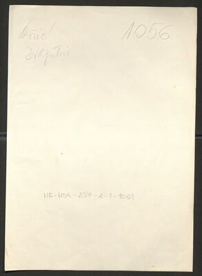 Držić, Dragutin, 1921. Policijski karton