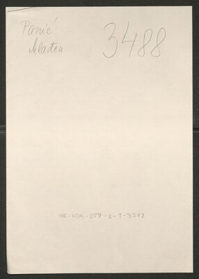 Panić, Mlađen, 1915. Policijski karton