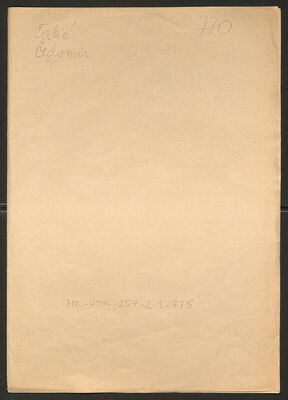 Čalić, Čedomir, 7.7.1919. Policijski karton