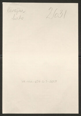 Kurajica, Mato mlađi, 1910. Policijski karton