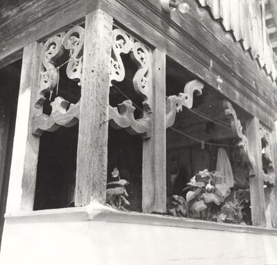 Drnek - Tradicijska kuća, trijem