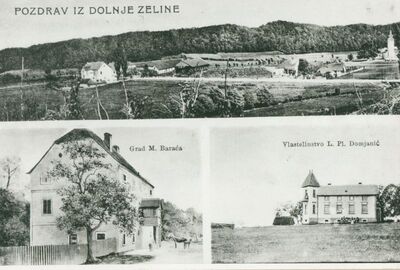 Donja Zelina - Reprodukcija razglednice
