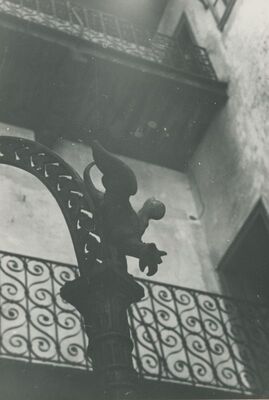 Trakošćan - unutarnje dvorište, zdenac