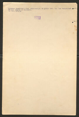 Rosenzweig, Viktor, 2.8.1914. Policijski karton