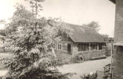 Okunšćak - Tradicijska kuća, ulazno pročelje