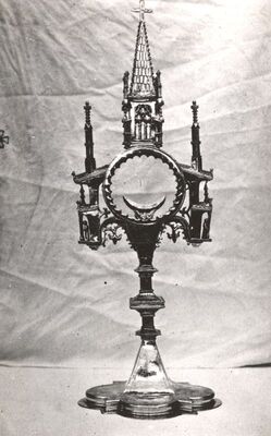 Kotari (Samobor) - Crkva i samostan sv. Leonarta, monstranca