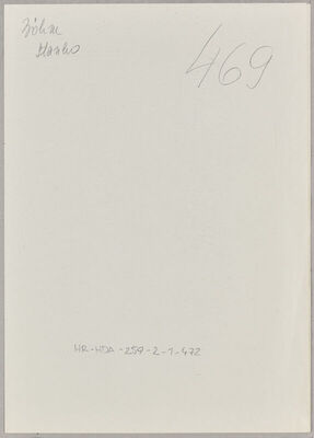 Böhm, Stanko, 2.7.1904. Policijski karton