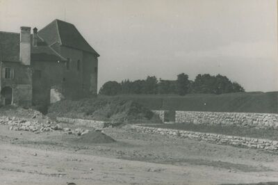 Varaždin - grad, kamenite ograde