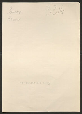 Murko, Erna rođ. Brezočnik, 27.2.1912. Policijski karton