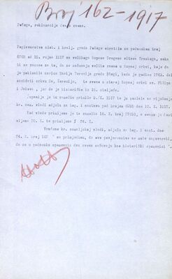 Požega, reklamacija dva zvona