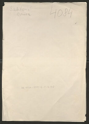 Sabitović, Osman, 10.10.1911. Policijski karton