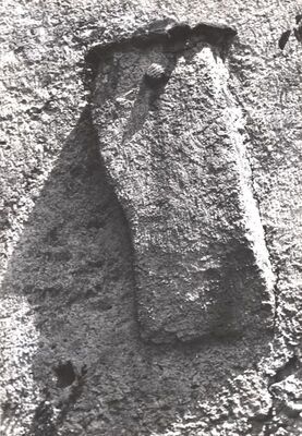 Slavetić - Dvorac Oršić, detalj zapadnog pročelja