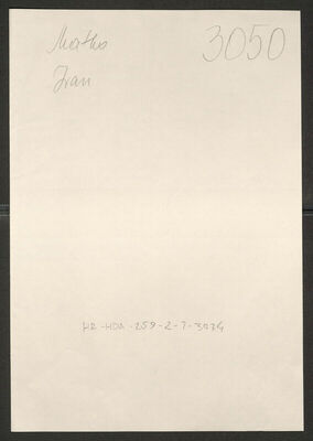 Matko, Ivan, 9.5.1919. Policijski karton