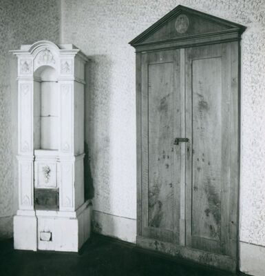 Gradec - Biskupski dvorac, uzidani ormar