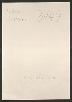 Pollak, Stanko, 1897. Policijski karton