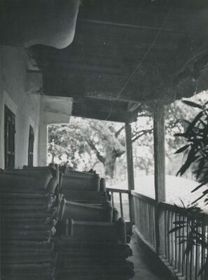 Dubravica - Kuća Pavla Štoosa, trijem