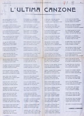 L’ultima canzone = Posljednja pjesma