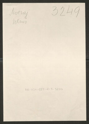 Mocnaj, Velimir, 25.2.1902. Policijski karton