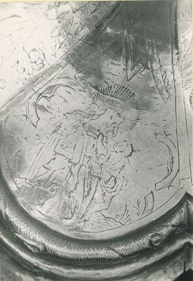 Maruševec - Župna crkva sv. Jurja, detalj monstrance