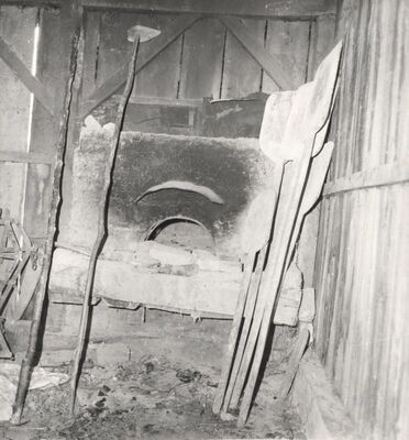 Cvetković Brdo - Gospodarska zgrada, unutrašnjost