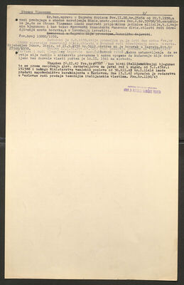 Stomeo, Vincenzo, 9.5.1916. Policijski karton