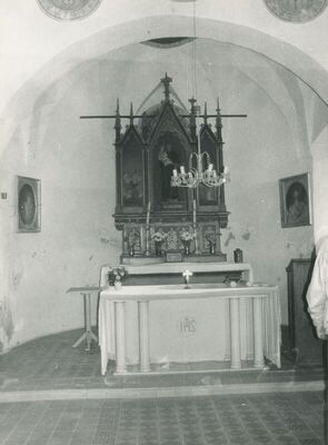 Zabok - Kapela sv. Antuna, unutrašnjost, detalj