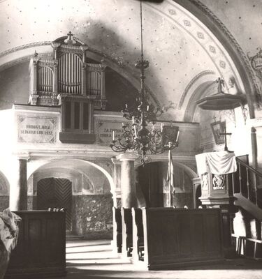 Preseka - Župna crkva sv. Petra apostola, pjevalište