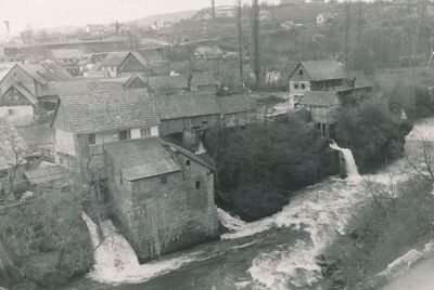 Rastoke (Slunj) - Skup kuća i mlinica Donjih Rastoka