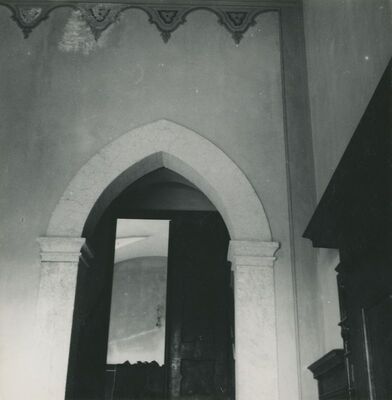 Trakošćan - dvorac, predvorje biblioteke