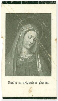 Uspomena na kralja Franju Josipa I. (1830.-1916.)